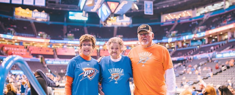 Joan, 80, Returns to Cheer on her Favorite Basketball Team