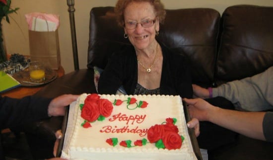 Flo Celebrates her 91st Birthday in Canada