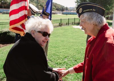 Shirley Travels Home to be Honored for Her Service