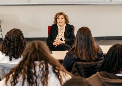 Sue Connects with Students to Share Her Story