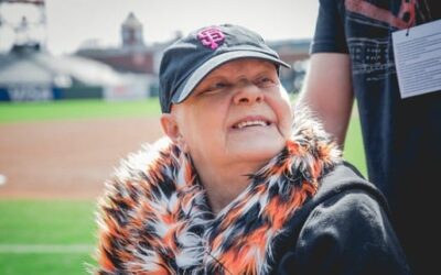 Patty Meets a SF Giants Player