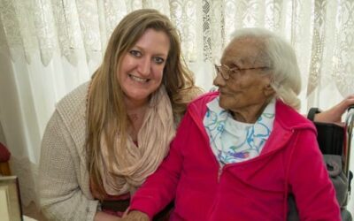 Mrs. Vicie Gets Visit from Friends