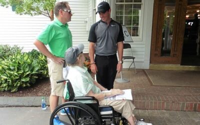 Noreen attends Travelers Championship and meets Rory McIlroy