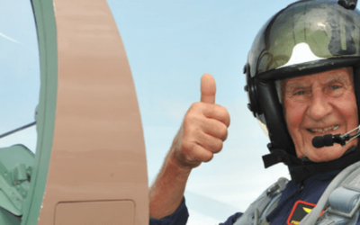 Tom Takes to the Air in a Military Fighter Jet