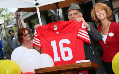 Anthony Attends 49ers Game in Levi’s Stadium