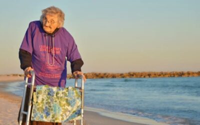 At the Age of 100 – Ruby Finally Sees the Ocean for the First Time