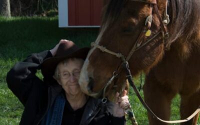 Eloise Rides a Horse for the First Time