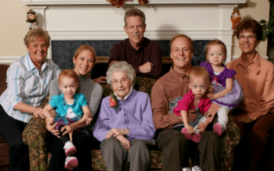 Eleanor Meets Triplet Great Grandchildren for the First Time