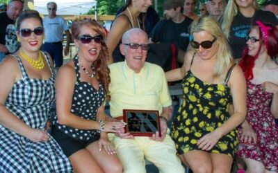 Frank is Honored at a Local Car Show