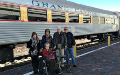 Travis and Norbalene Take a Train Ride to the Grand Canyon
