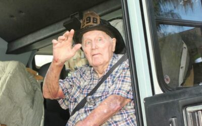 Tom Takes One Final Ride in Fire Engine