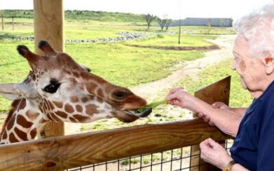 Margery Encounters Animals at the Columbus Zoo