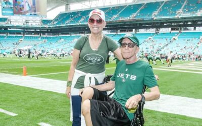 Mark, 66, watches his two favorite teams square off in Miami