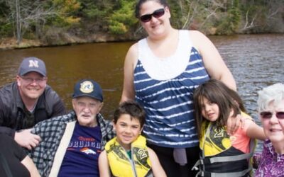 Martin Goes Fishing With Family