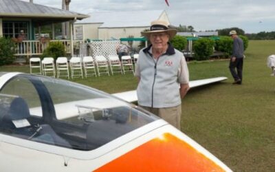 Donald Takes a Glider Flight
