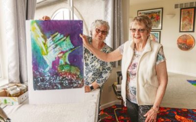 Mary & Cheryl Reconnect to Make Art
