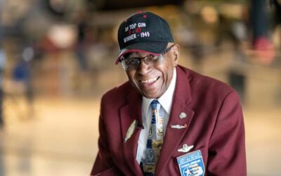 Col. Harvey and the 332nd Fighter Group are Honored for 1949 “Top Gun” Win