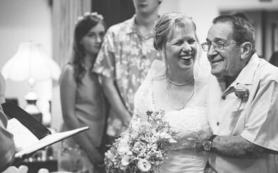 John Walks His Daughter Down The Aisle