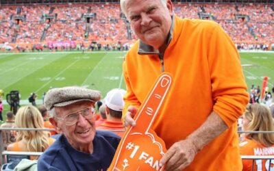 Joe and Gary Attend a Denver Broncos Game