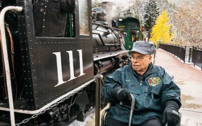 Carroll Rides the Georgetown Loop Railroad