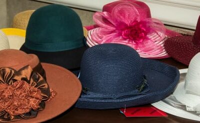 Margaret Shows Off Hats on the Runway Again