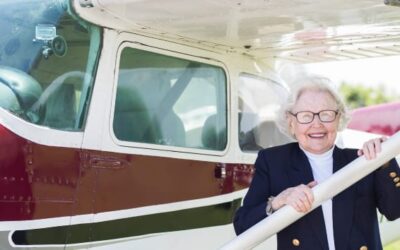 Mary Takes to the Skies