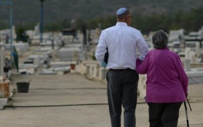Marlene Visits Her Sister’s Grave in Tzfat, Israel