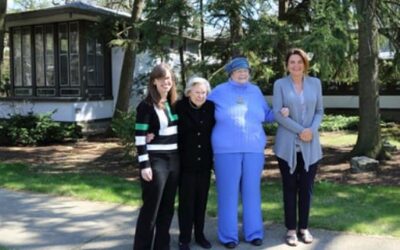 Patti Visits her Grandparent’s Home Designed by Frank L. Wright