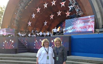 Susan Attends Boston Pops Orchestra as a VIP