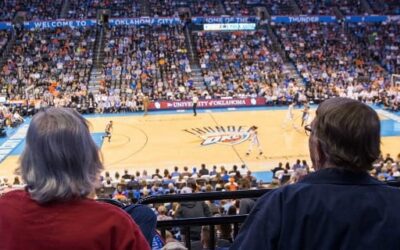 Thomas Attends his First Oklahoma City Thunder Game