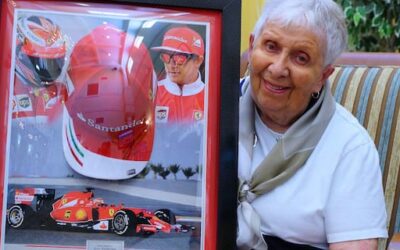 Van Celebrates Her Love of F1 Racing