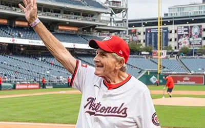 Vince Becomes a Major League Baseball Bat Boy