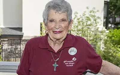 Peggy Visits the Birthplace of the Girl Scouts