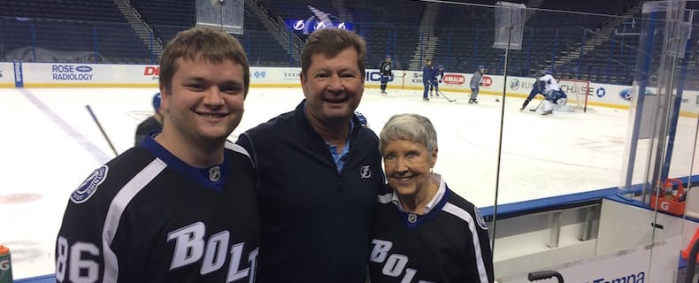 Sue Meets the Tampa Bay Lightning