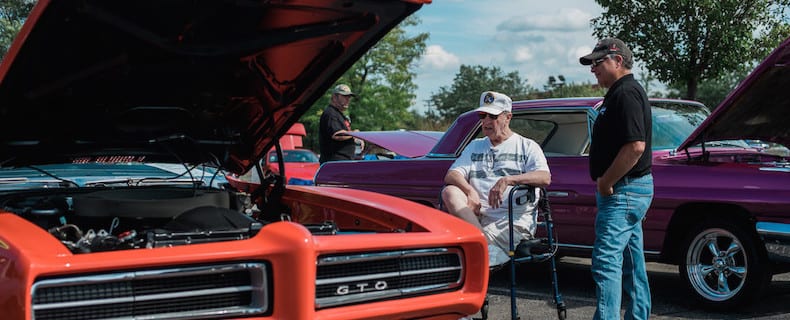 Gary Goes to Muscle Car Show