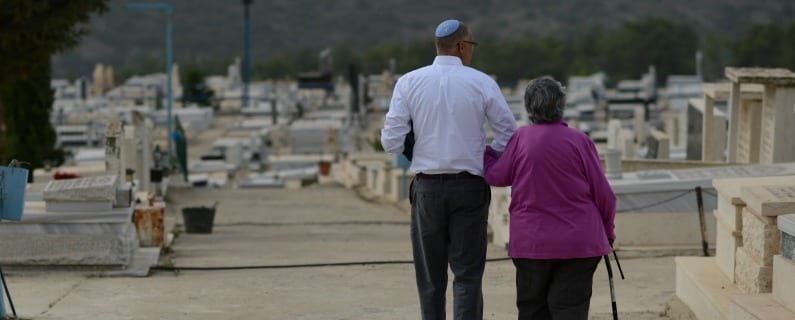 Marlene Visits Her Sister’s Grave in Tzfat, Israel